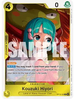 Kouzuki Hiyori (OP13-104) de Bandai en OP13 - Carrying on his Will | La Cueva Roja