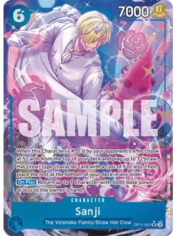 Sanji (OP11-051) (V.2) de Bandai en OP11 - A Fist of Divine Speed | La Cueva Roja