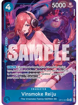 Vinsmoke Reiju (OP11-047) (V.2) de Bandai en OP11 - A Fist of Divine Speed | La Cueva Roja