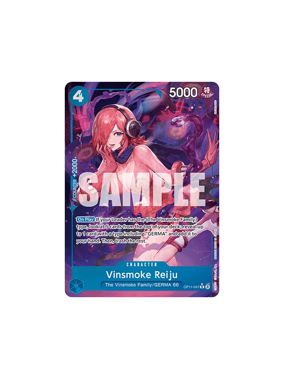 Vinsmoke Reiju (OP11-047) (V.2) de Bandai en OP11 - A Fist of Divine Speed | La Cueva Roja