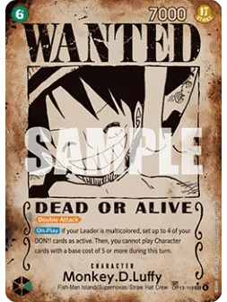 Monkey.D.Luffy (OP13-118) (V.3) de Bandai en OP13 - Carrying on his Will | La Cueva Roja