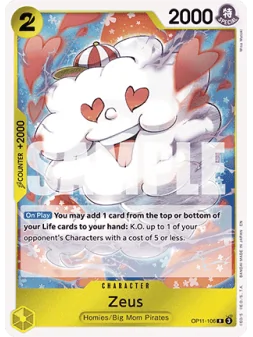 Zeus (OP11-106) (V.1) de Bandai en OP11 - A Fist of Divine Speed | La Cueva Roja