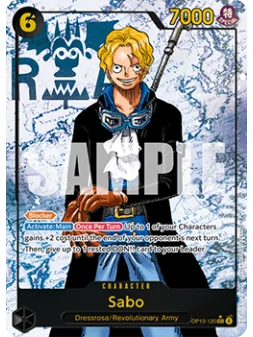 Sabo (OP13-120) (V.2) de Bandai en OP13 - Carrying on his Will | La Cueva Roja