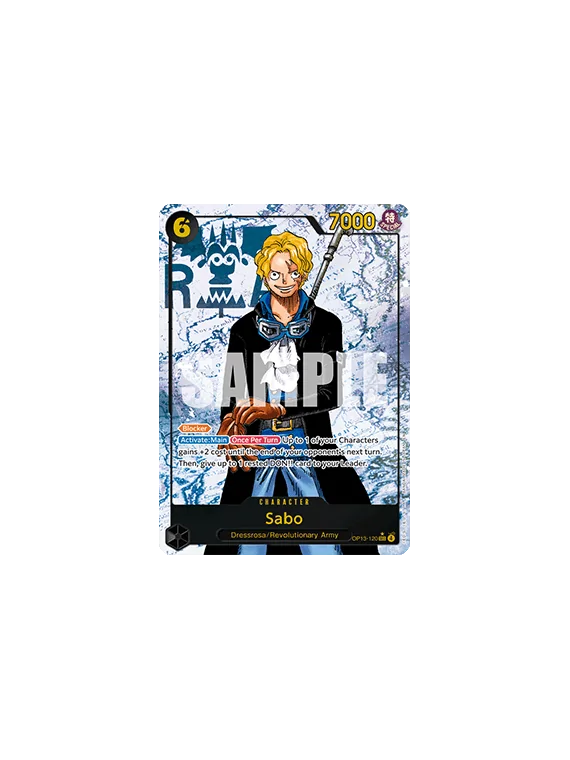 Sabo (OP13-120) (V.2) de Bandai en OP13 - Carrying on his Will | La Cueva Roja