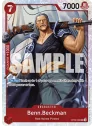 Benn.Beckman (OP09-009) (V.1) de Bandai en OP09 - Emperors in the New World | La Cueva Roja