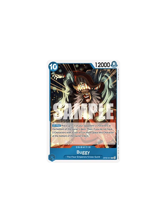 Buggy (OP09-051) (V.1) de Bandai en OP09 - Emperors in the New World | La Cueva Roja