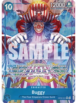 Buggy (OP09-051) (V.2) de Bandai en OP09 - Emperors in the New World | La Cueva Roja