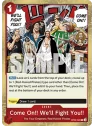 Come On!! We'll Fight You!! (OP09-020) de Bandai en OP09 - Emperors in the New World | La Cueva Roja