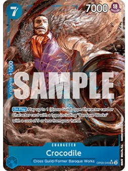 Crocodile (OP09-046) (V.2) de Bandai en OP09 - Emperors in the New World | La Cueva Roja