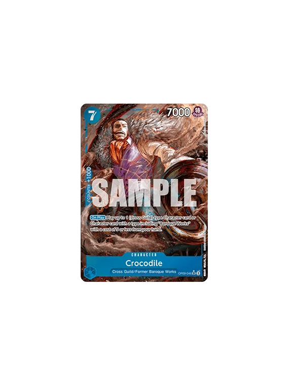 Crocodile (OP09-046) (V.2) de Bandai en OP09 - Emperors in the New World | La Cueva Roja
