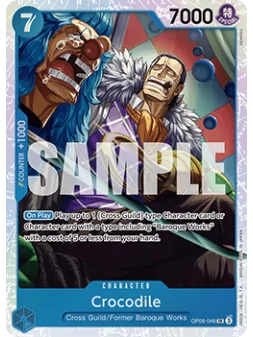 Crocodile (OP09-046) (V.1) de Bandai en OP09 - Emperors in the New World | La Cueva Roja