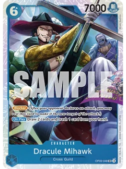 Dracule Mihawk (OP09-048) (V.1) de Bandai en OP09 - Emperors in the New World | La Cueva Roja