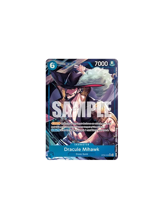 Dracule Mihawk (OP09-048) (V.2) de Bandai en OP09 - Emperors in the New World | La Cueva Roja