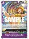 Miss.Valentine(Mikita) (OP04-066) de Bandai en OP-04 - Kingdoms of Intrigue | La Cueva Roja
