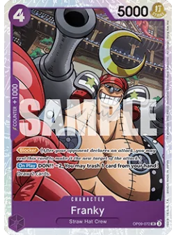 Franky (OP09-072) (V.1) de Bandai en OP09 - Emperors in the New World | La Cueva Roja