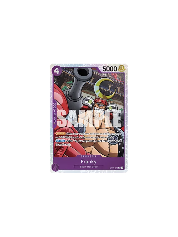 Franky (OP09-072) (V.1) de Bandai en OP09 - Emperors in the New World | La Cueva Roja