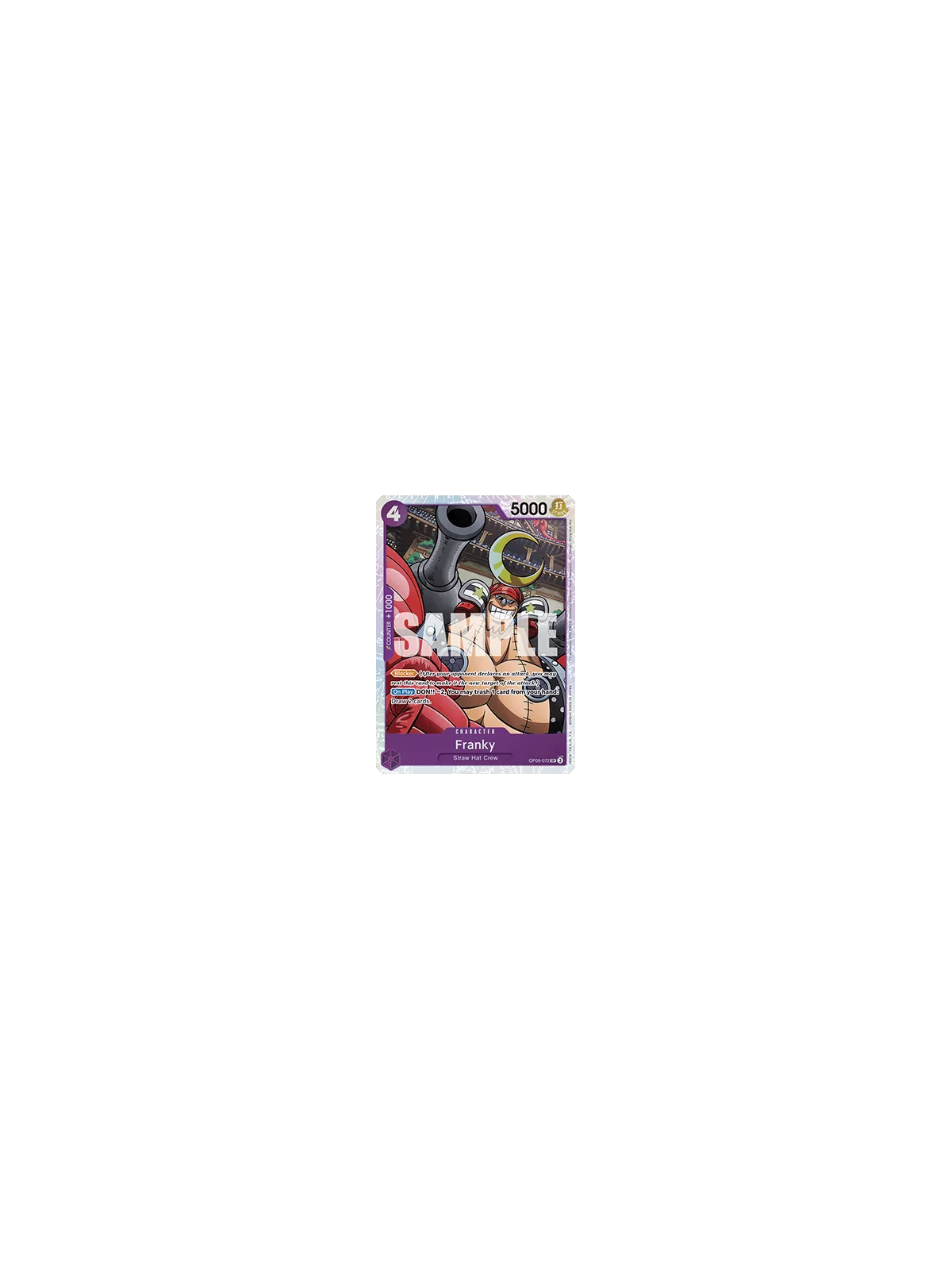 Franky (OP09-072) (V.1) de Bandai en OP09 - Emperors in the New World | La Cueva Roja