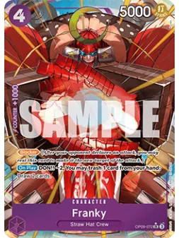 Franky (OP09-072) (V.2) de Bandai en OP09 - Emperors in the New World | La Cueva Roja