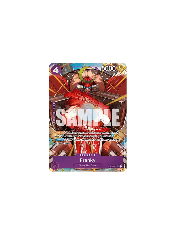 Franky (OP09-072) (V.2) de Bandai en OP09 - Emperors in the New World | La Cueva Roja