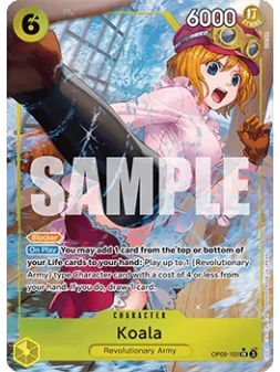 Koala (OP09-103) (V.2) de Bandai en OP09 - Emperors in the New World | La Cueva Roja