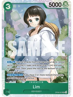 Lim (OP09-037) (V.1) de Bandai en OP09 - Emperors in the New World | La Cueva Roja