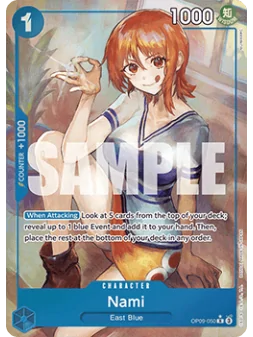 Nami (OP09-050) (V.2) de Bandai en OP09 - Emperors in the New World | La Cueva Roja