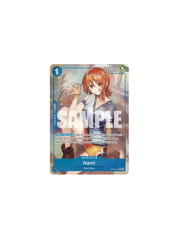 Nami (OP09-050) (V.2) de Bandai en OP09 - Emperors in the New World | La Cueva Roja