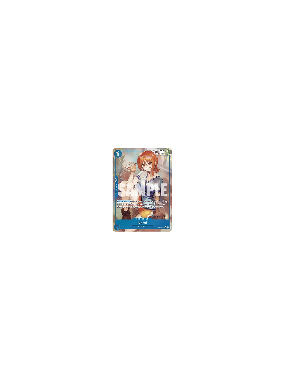 Nami (OP09-050) (V.2) de Bandai en OP09 - Emperors in the New World | La Cueva Roja