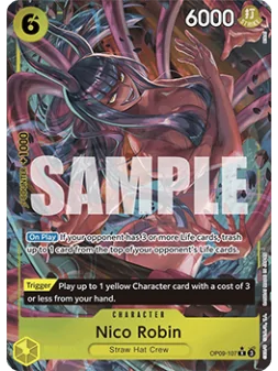 Nico Robin (OP09-107) (V.2) de Bandai en OP09 - Emperors in the New World | La Cueva Roja