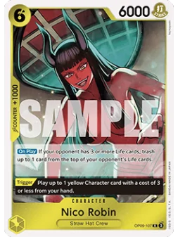 Nico Robin (OP09-107) (V.1) de Bandai en OP09 - Emperors in the New World | La Cueva Roja