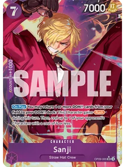 Sanji (OP09-065) (V.2) de Bandai en OP09 - Emperors in the New World | La Cueva Roja