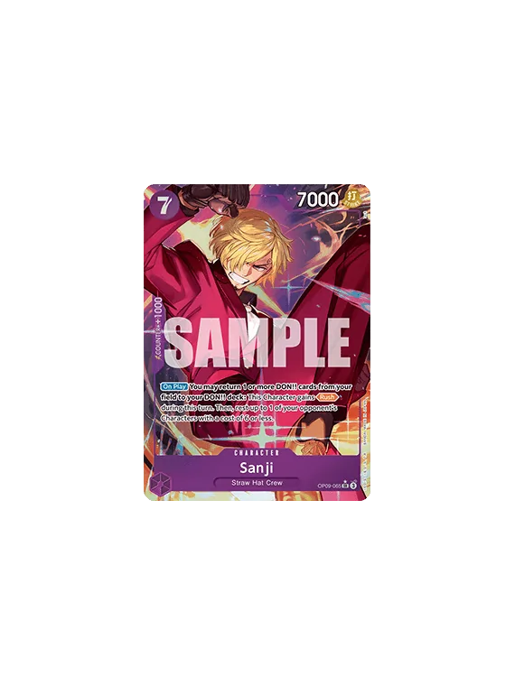 Sanji (OP09-065) (V.2) de Bandai en OP09 - Emperors in the New World | La Cueva Roja