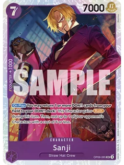 Sanji (OP09-065) (V.1) de Bandai en OP09 - Emperors in the New World | La Cueva Roja