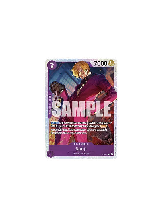 Sanji (OP09-065) (V.1) de Bandai en OP09 - Emperors in the New World | La Cueva Roja