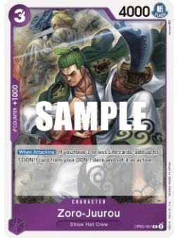 Zoro-Juurou (OP05-067) (V.1) de Bandai en OP05 - Awakening of the New Era | La Cueva Roja
