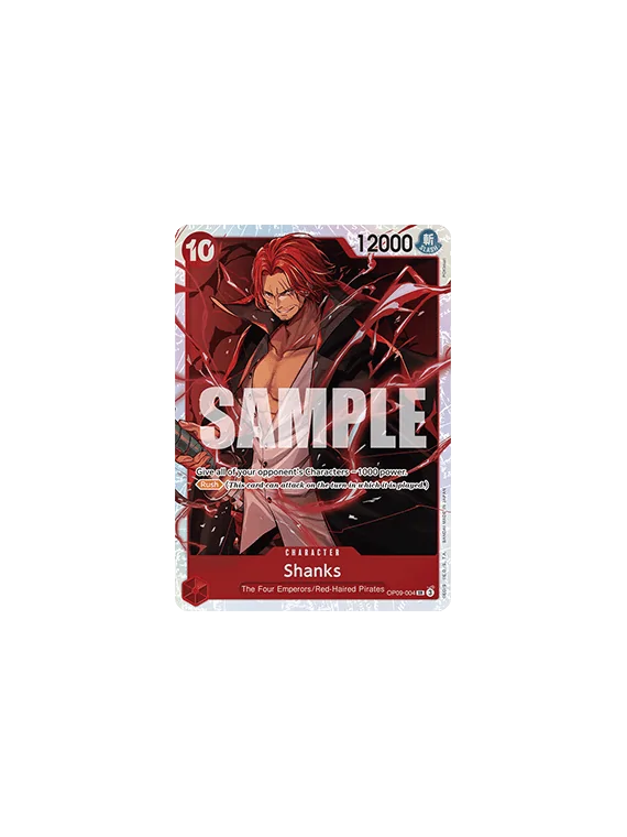 Shanks (OP09-004) (V.1) de Bandai en OP09 - Emperors in the New World | La Cueva Roja