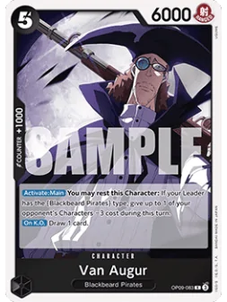 Van Augur (OP09-083) de Bandai en OP09 - Emperors in the New World | La Cueva Roja