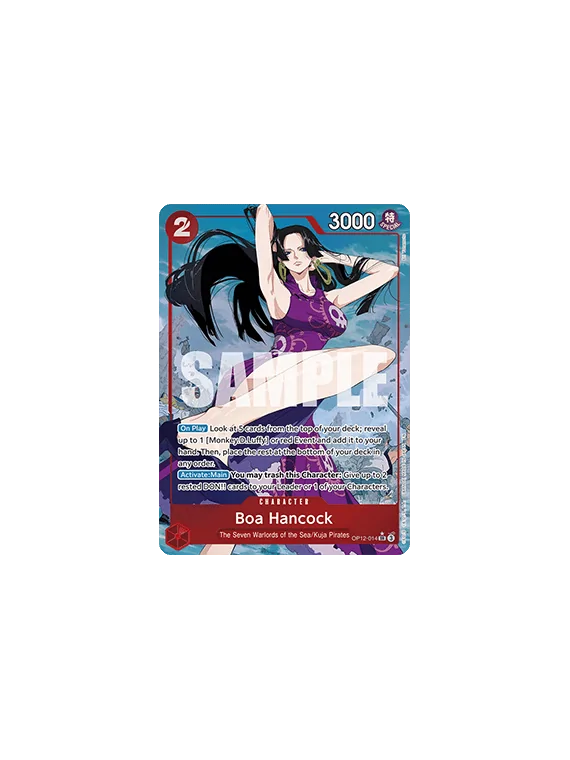 Boa Hancock (OP12-014) (V.2) de Bandai en OP12 - Legacy of the Master | La Cueva Roja