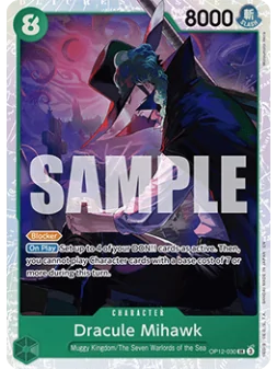 Dracule Mihawk (OP12-030) (V.1) de Bandai en OP12 - Legacy of the Master | La Cueva Roja