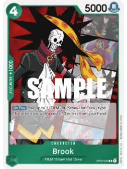 Brook (OP02-040) de Bandai en OP-02 - Paramount War | La Cueva Roja