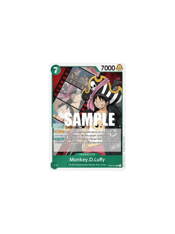 Monkey.D.Luffy (OP02-041) (V.1) de Bandai en OP-02 - Paramount War | La Cueva Roja