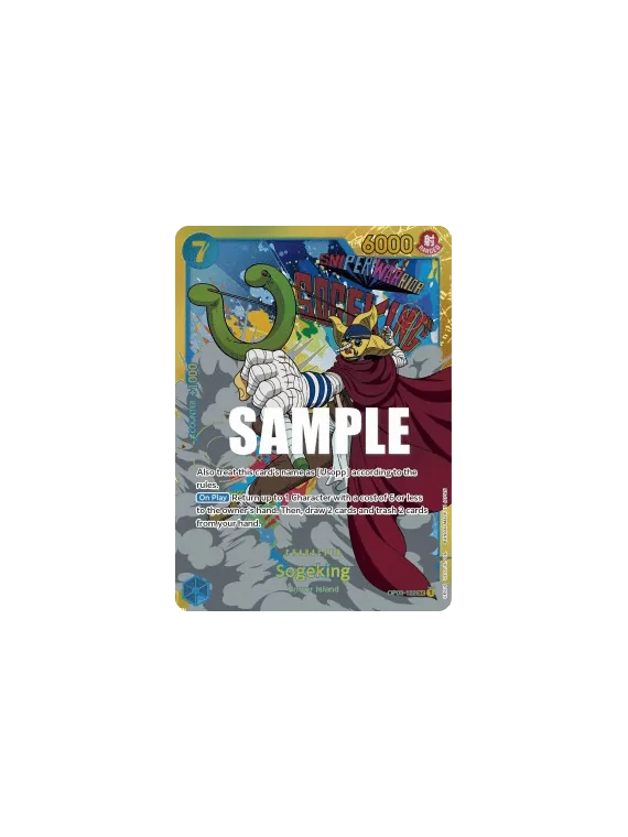 Sogeking (OP03-122) (V.1) de Bandai en OP-03 - Pillars of Strength | La Cueva Roja