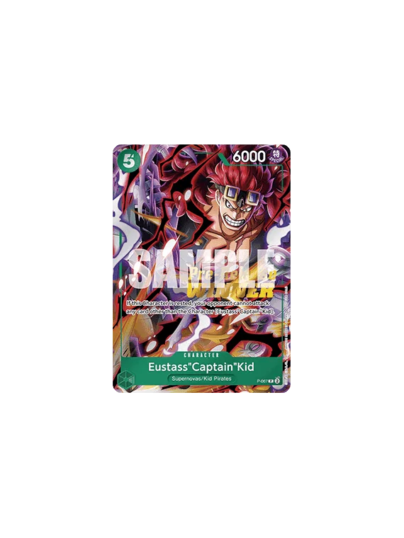 EustassCaptainKid (P-067) (V.2) de Bandai en OP - Otro | La Cueva Roja