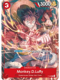 Monkey.D.Luffy (P-006) (V.1) de Bandai en OP - Otro | La Cueva Roja