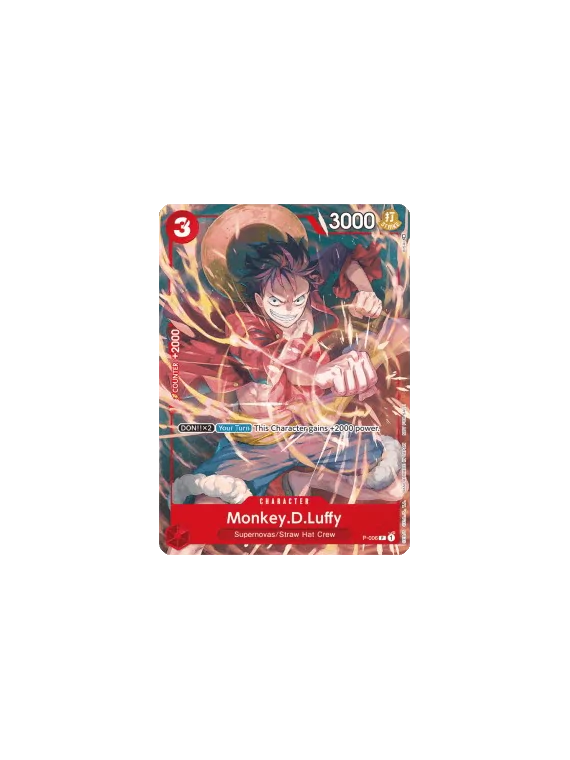 Monkey.D.Luffy (P-006) (V.1) de Bandai en OP - Otro | La Cueva Roja