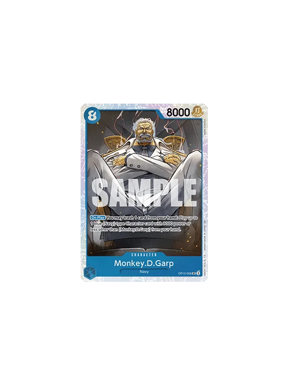 Monkey.D.Garp (OP12-056) (V.1) de Bandai en OP12 - Legacy of the Master | La Cueva Roja