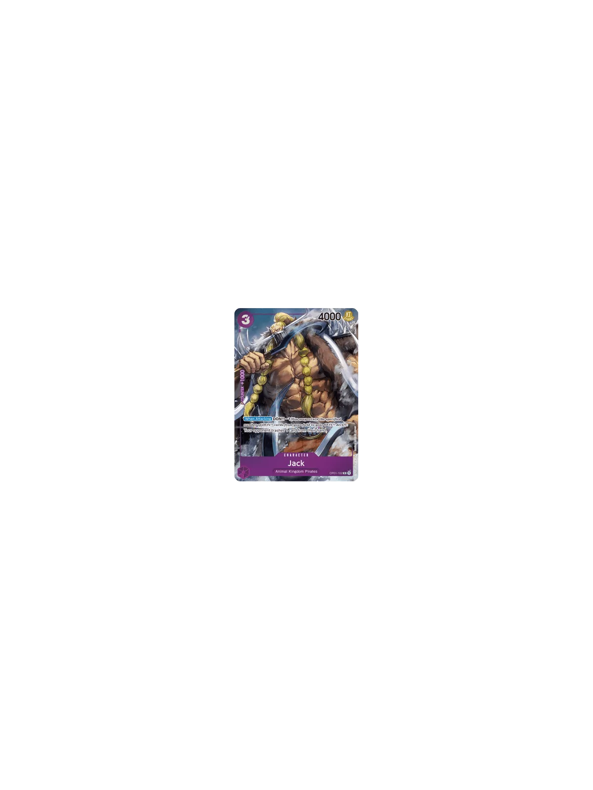 Jack (OP01-102) (V.2) de Bandai en OP-01 - Romance Dawn | La Cueva Roja