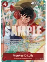 Monkey.D.Luffy (OP12-015) (V.2) de Bandai en OP12 - Legacy of the Master | La Cueva Roja