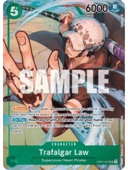 Trafalgar Law (OP01-047) (V.2) de Bandai en OP-01 - Romance Dawn | La Cueva Roja