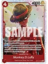 Monkey.D.Luffy (OP12-015) (V.1) de Bandai en OP12 - Legacy of the Master | La Cueva Roja